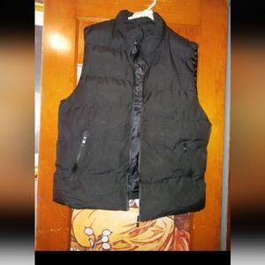 Black Puffer Vest Xxl Brand New